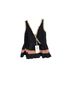 Indikah Black Pink Tan Sleeveless Blouse Size XS - photo 1