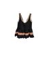 Indikah Black Pink Tan Sleeveless Blouse Size XS - photo 2