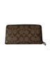 Coach Print Brown Tan Multi Color Wallet One size - photo 2