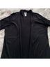Chico's Solid Black Cardigan Size M - photo 12