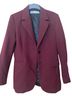 Zara Burgundy Blazer Size M - photo 2