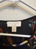 Ted Baker London Floral Black Multi Color Blouse Size M - photo 3