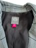 Vince Camuto 64% Polyester 34% Viscose 2% Elastane 100% Polyester Plaid Gray Black Blazer Size 18 - photo 2