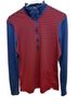 Patagonia 100% Polyester Stripes Red Blue Long Sleeve Top Size L - photo 1