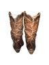 Zodiac 100% Leather Animal Print Brown Boots Size 7 1/2 - photo 5