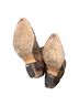 Zodiac 100% Leather Animal Print Brown Boots Size 7 1/2 - photo 8