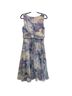 Connected Apparel 100% Polyester Floral Multi Color Cocktail Dress Size 12 - photo 2