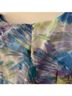 Connected Apparel 100% Polyester Floral Multi Color Cocktail Dress Size 12 - photo 5