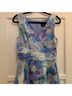 Connected Apparel 100% Polyester Floral Multi Color Cocktail Dress Size 12 - photo 4