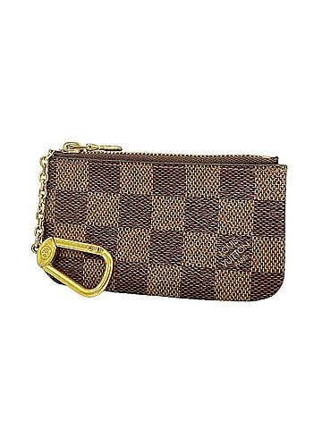 Louis Vuitton Louis Vuitton Damier Pochette Clé N62658 Ebene Wallet/Coin Case for Men and Women (view 1)