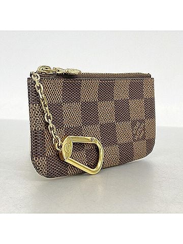 Louis Vuitton Louis Vuitton Damier Pochette Clé N62658 Ebene Wallet/Coin Case for Men and Women (view 2)