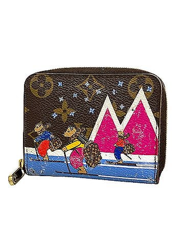 Louis Vuitton Louis Vuitton Monogram Zippy Coin Purse M63831 Brown Women's Wallet/Coin Case (view 1)