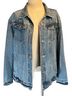 Boom Boom Jeans 100% Cotton Blue Yellow Jacket Size M - photo 2