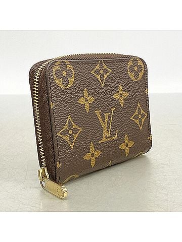 Louis Vuitton Louis Vuitton Monogram Zippy Coin Purse M60067 Brown (Men's/Women's) (view 2)