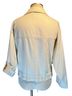 Kensie Cream Denim Utility Jacket with Drawstring Hem Jacket - photo 2