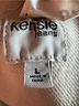 Kensie Cream Denim Utility Jacket with Drawstring Hem Jacket - photo 3