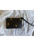 Coach 100% Leather Print Brown Black Wristlet One size - photo 4