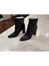Nine West 100% Leather Black Boots Size 10 - photo 9