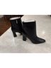 Nine West 100% Leather Black Boots Size 10 - photo 12