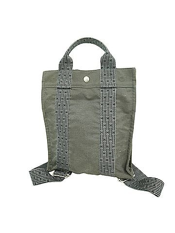 Hermès Hermes Backpack/Daypack, Herline Ad PM, Nylon, Gray, Men's/Women's (view 1)
