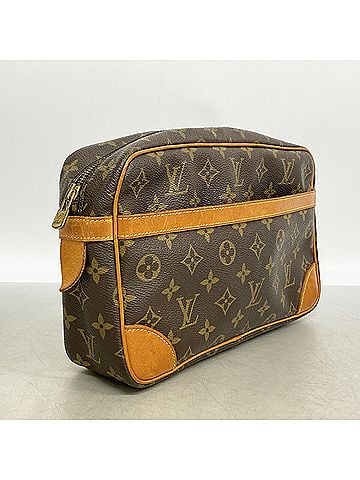 Louis Vuitton Louis Vuitton Monogram Compiegne 28 Clutch Bag M51845 Brown Men's (view 2)