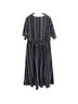 BLOOMCHIC Chevron-herringbone Black White Casual Dress Size 18 - photo 2