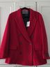 Coach Solid Red Coat Size S - photo 9