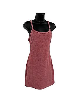 Abercrombie & Fitch Towel Terry Spaghetti Strap Mini Dress Casual Dress (view 1)