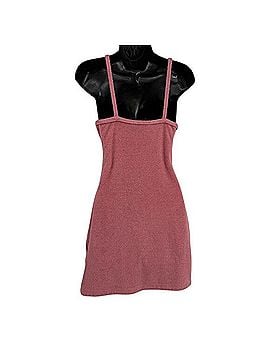 Abercrombie & Fitch Towel Terry Spaghetti Strap Mini Dress Casual Dress (view 2)