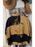 Indigo Moon Print Gold Black Brown Jacket Size 1X - photo 8