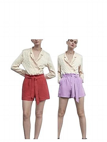 Zara Dressy Shorts (view 1)