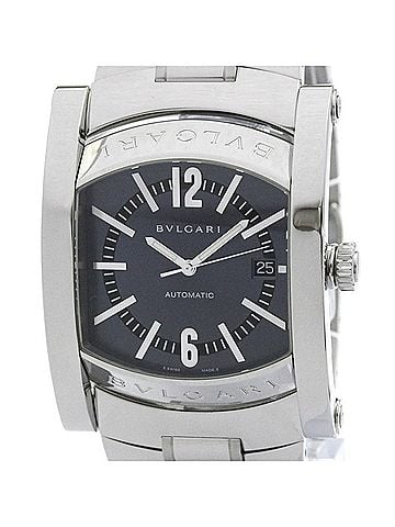 Bvlgari BVLGARI Assioma Stainless Steel Automatic Mens Watch AA48S Polished (view 1)