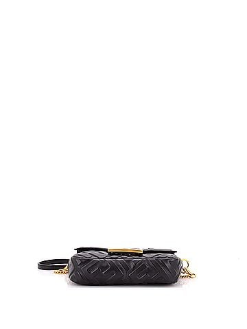 Fendi Baguette NM Bag Zucca Embossed Leather Mini (view 2)