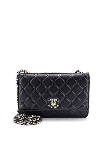 Chanel Trendy CC Wallet on Chain Quilted Lambskin (view 1)
