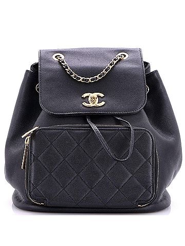 Chanel Business Affinity Backpack Caviar Small (view 1)