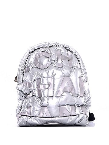 Chanel Doudoune Backpack Embossed Nylon Medium (view 1)