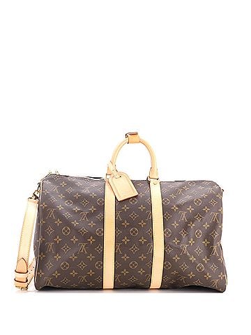 Louis Vuitton Keepall Bandouliere Bag Monogram Canvas 45 (view 1)