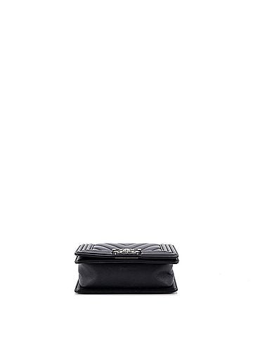 Chanel Boy Flap Bag Chevron Calfskin Small (view 2)