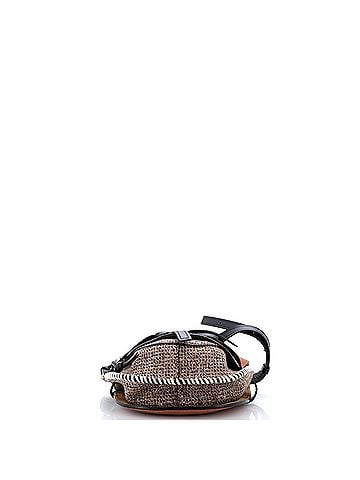 Loewe Gate Shoulder Bag Leather with Tweed Small (view 2)