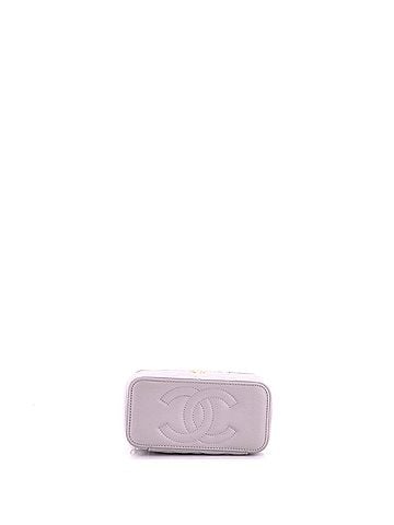 Chanel Pearl Crush Vanity Case with Chain Quilted Lambskin Small (view 2)