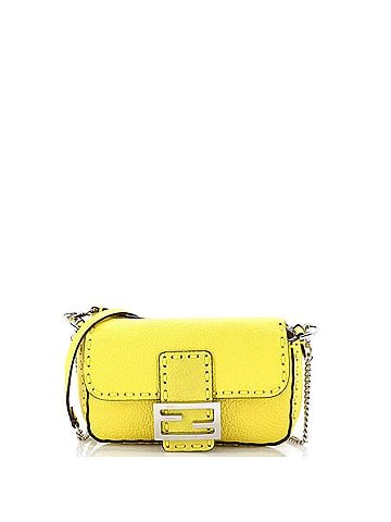 Fendi Selleria Baguette NM Bag Leather Mini (view 1)