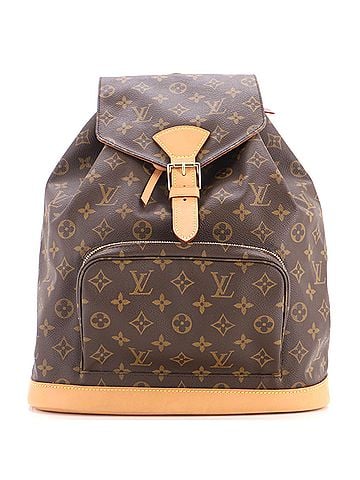 Louis Vuitton Vintage Montsouris Backpack Monogram Canvas GM (view 1)