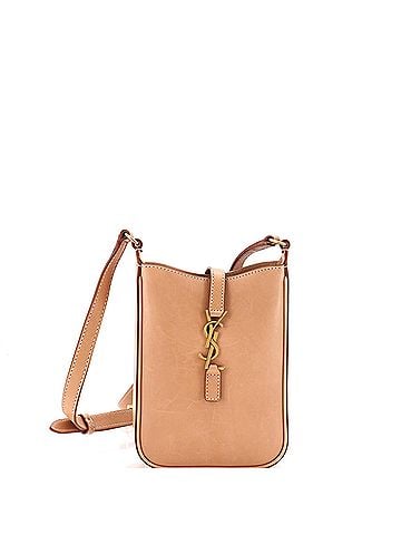 Saint Laurent Le 5 a 7 Vertical Shoulder Bag Leather Mini (view 1)