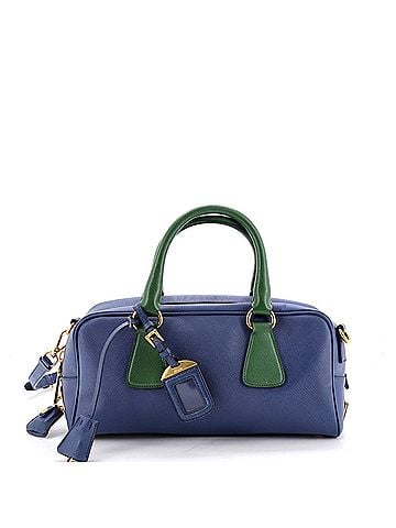 Prada Convertible Bauletto Bag Saffiano Leather East West (view 1)