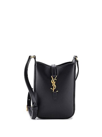 Saint Laurent Le 5 a 7 Vertical Shoulder Bag Leather Mini (view 1)