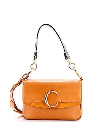 Chloé C Double Carry Bag Leather Small (view 1)