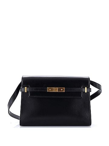 Saint Laurent Manhattan Shoulder Bag Leather Medium (view 1)