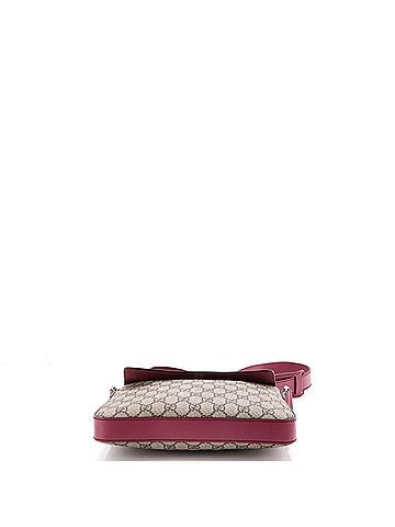 Gucci Flap Messenger Bag GG Coated Canvas with Leather Medium (view 2)