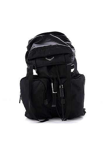 Prada Double Pocket Rucksack Backpack Re-Nylon Large (view 1)