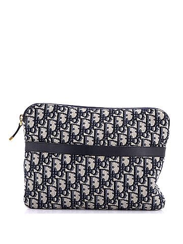Christian Dior Travel Kit Zip Pouch Oblique Canvas (view 1)